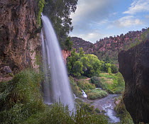 Waterfall, Rifle Falls, Rifle Falls State Park, Colorado