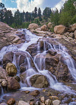 Cascading river, Rocky Mountain National Park, Colorado