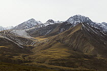 Mountain range, Sarychat-Ertash Strict Nature Reserve, Tien Shan Mountains, eastern Kyrgyzstan