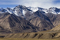 Mountain range, Ak-Shyirak Range, Sarychat-Ertash Strict Nature Reserve, Tien Shan Mountains, eastern Kyrgyzstan