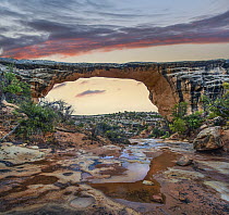 Arch, Owachomo Bridge, Natural Bridges National Monument, Utah
