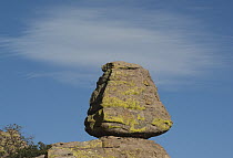 Rock formation called Balanced Rock, Chiricahua National Monument, Arizona