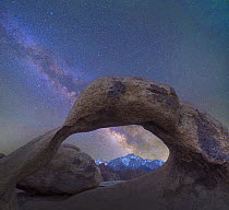 Arch and Milky Way, Alabama Hills, Sierra Nevada, California