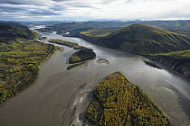 Yukon River outside of Dawson City, Yukon, Canada