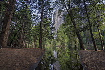 El Capitan from Merced River, Yosemite National Park, California