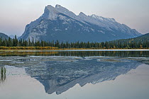 Mount Rundle from Vermilion Lakes, Banff National Park, Alberta, Canada