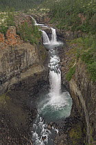 Waterfalls, Putoransky State Nature Reserve, Putorana Plateau, Siberia, Russia