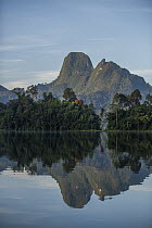 Karst mountains and rainforest, Khlong Saeng Wildlife Sanctuary, Thailand