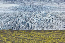 Glacier, Breidamerkurjokull, Jokalsarlon Lagoon, Iceland