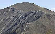 Volcanic mountain, Mount Blahnjukur, Landmannalaugar, Fjallabak Nature Reserve, Iceland