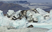Ice, Breidamerkurjokull, Jokalsarlon Lagoon, Iceland