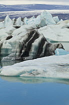 Icebergs, Jokalsarlon Lagoon, Iceland