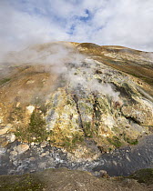 Rhyolite mountains and geothermal vents, Kerlingarfjoll, Iceland