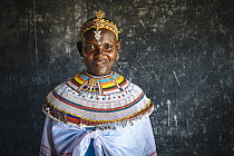 Samburu woman, Sulian, Kenya