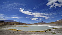 Lake in altiplano, Green Lake, Bolivia