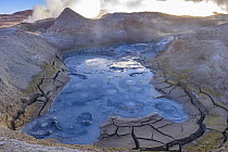 Geothermal mud pool, Sol de Manana, Bolivia