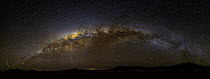Milky way over altiplano, Bolivia