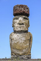 Moai statue, Ahu Tongariki, Easter Island, Chile