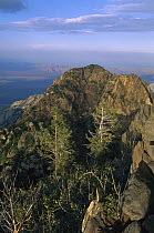 The Sierra San Pedro Martir mountains, northern Baja California, Mexico