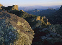 Mountains in the Sierra del Carmen, Mexico