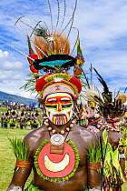 Amon tribe man, Mount Hagen Show, Western Highlands, Papua New Guinea