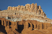 Rock formation, The Castle, Capitol Reef National Park, Utah