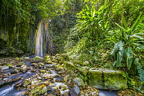 Diamond Falls, Soufriere, Saint Lucia, Caribbean