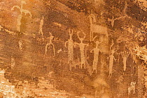Petroglyphs, Arches National Park, Utah