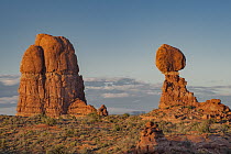 Sandstone rock formations, Arches National Park, Utah