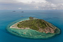 Tropical islands, Mount Ernest Island, Torres Strait, Queensland, Australia