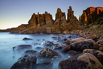Coastal rock formation, Cape Woolamai, Phillip Island, Victoria, Australia