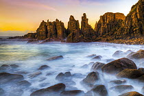 Coastal rock formation, Cape Woolamai, Phillip Island, Victoria, Australia