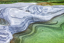 Granite rock pattern and water, Valle Verzasca, Ticino, Switzerland