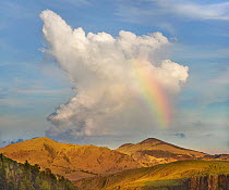 Rainbow over Cochetopa Hills, Rio Grande National Forest, Colorado