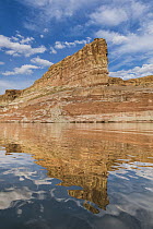 Butte, Last Chance Canyon, Lake Powell, Glen Canyon National Recreation Area, Utah