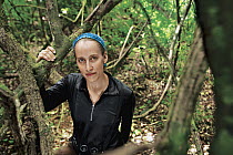 Biologist, Meg Crofoot, Barro Colorado Island, Panama