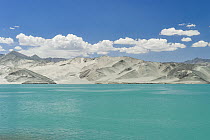 High altitude lake, Khunjerab Pass, China