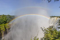 Rainbow over Victoria Falls, Mosi-oa-Tunya National Park, Zambia