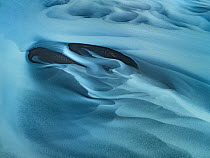 Glacial river delta, Olfusa River, Iceland