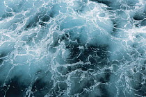 Churning water beside the German icebreaker Polarstern, Weddell Sea, Antarctica