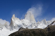 Mount Fitzroy massif, border of Argentina and Chile