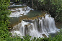 Huay Mae Khamin Waterfall, Kheaun Sri Nakarin National Park, Thailand