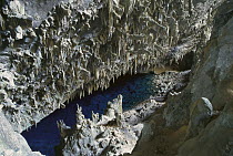 Blue Lake Cave, Cerrado Ecosystem, Mato Grosso Do Sul, Brazil