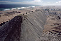 Diamond mining dirt mounds, Namibia