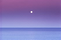Moon over Lake Superior, Michigan