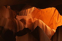 Abstract of sandstone formation in Buckskin Canyon, Arizona, USA