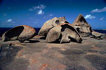 Granite rock sculptures. Flinders Chase NP, Kangaroo Island,  South Australia