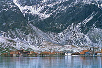 Abandonned whaling station at Grytviken, South Georgia, South Atlantic