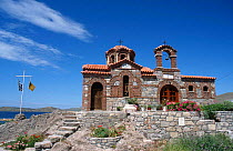 Sigri church, Lesbos, Greece