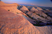 Rock mounds, Dillon Pass, Badlands NP, South Dakota, USA